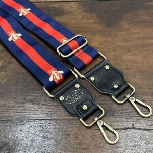 New Vintage Unisex Stripe R U Buzzed Guitar Handbag Strap Multicolor Adjustable